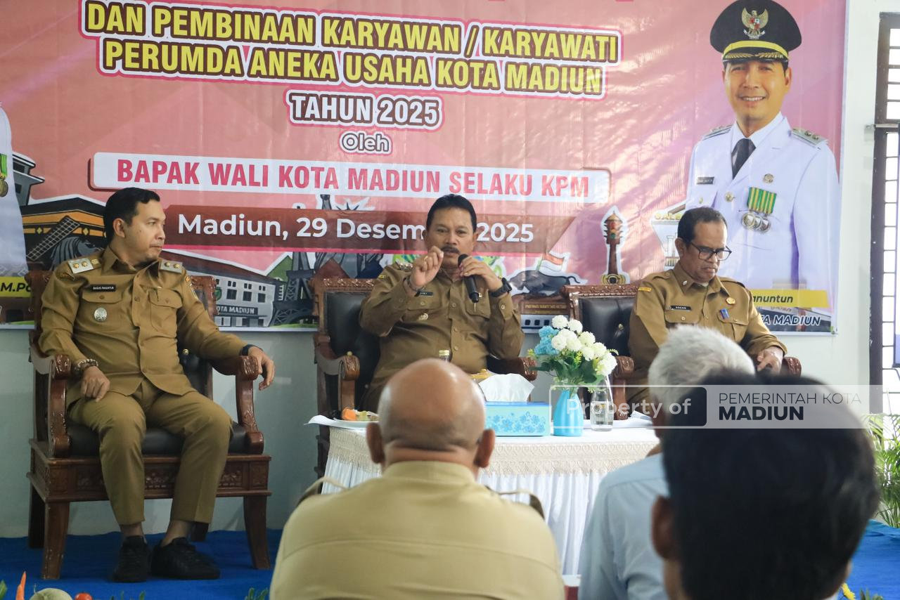 Pimpin Pembinaan Pegawai Perumda Aneka Usaha, Wali Kota Apresiasi Kinerja dan Komitmen Pegawai