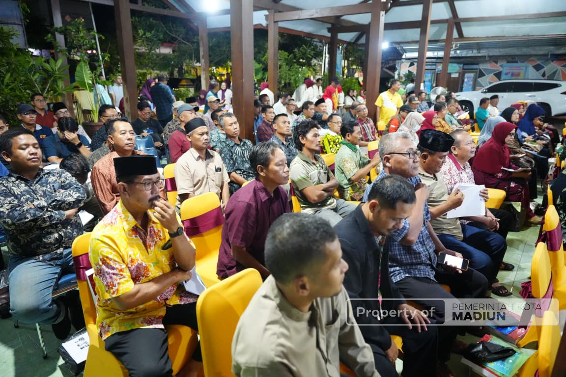 Wali Kota Madiun Hadiri Musrenbang di Empat Kelurahan, Warga Sampaikan Beragam Usulan Pembangunan