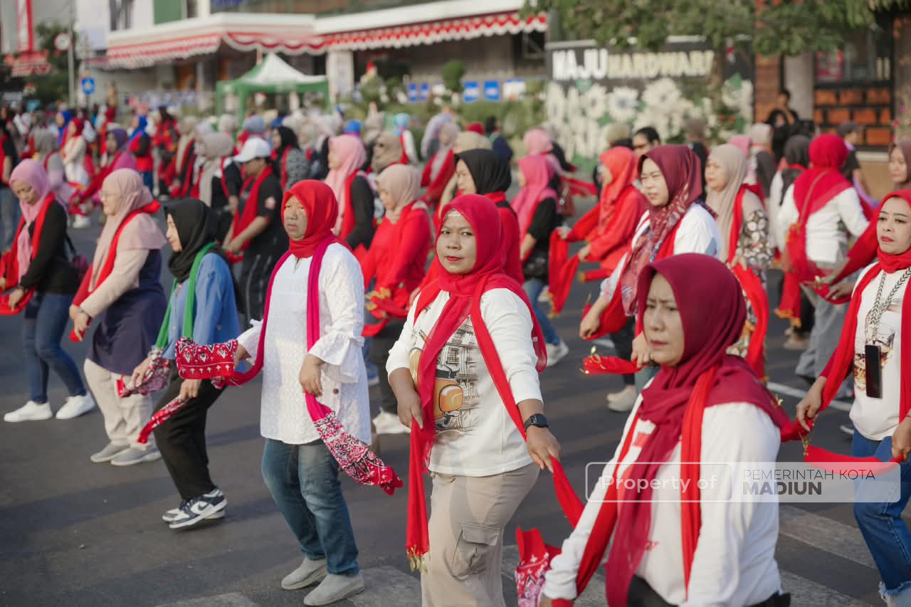 Madiun Menari Kurang Enam Hari Lagi, Plt Wali Kota Kembali Tinjau Persiapan di Lokasi