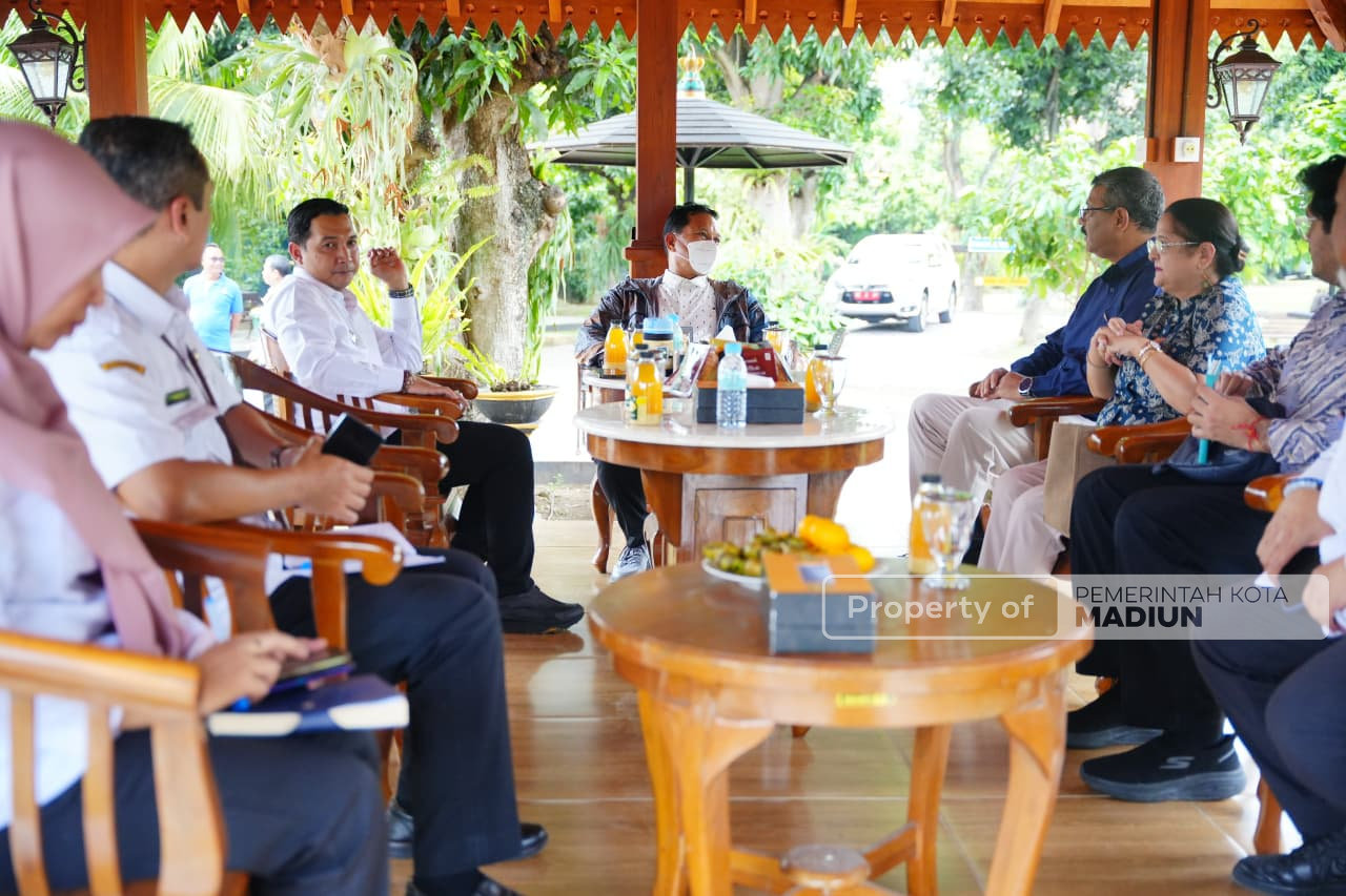 Wali Kota Madiun Terima Konsul Kehormatan India, Jajaki Kerja Sama Eco Valley Projek Ngrowo Bening