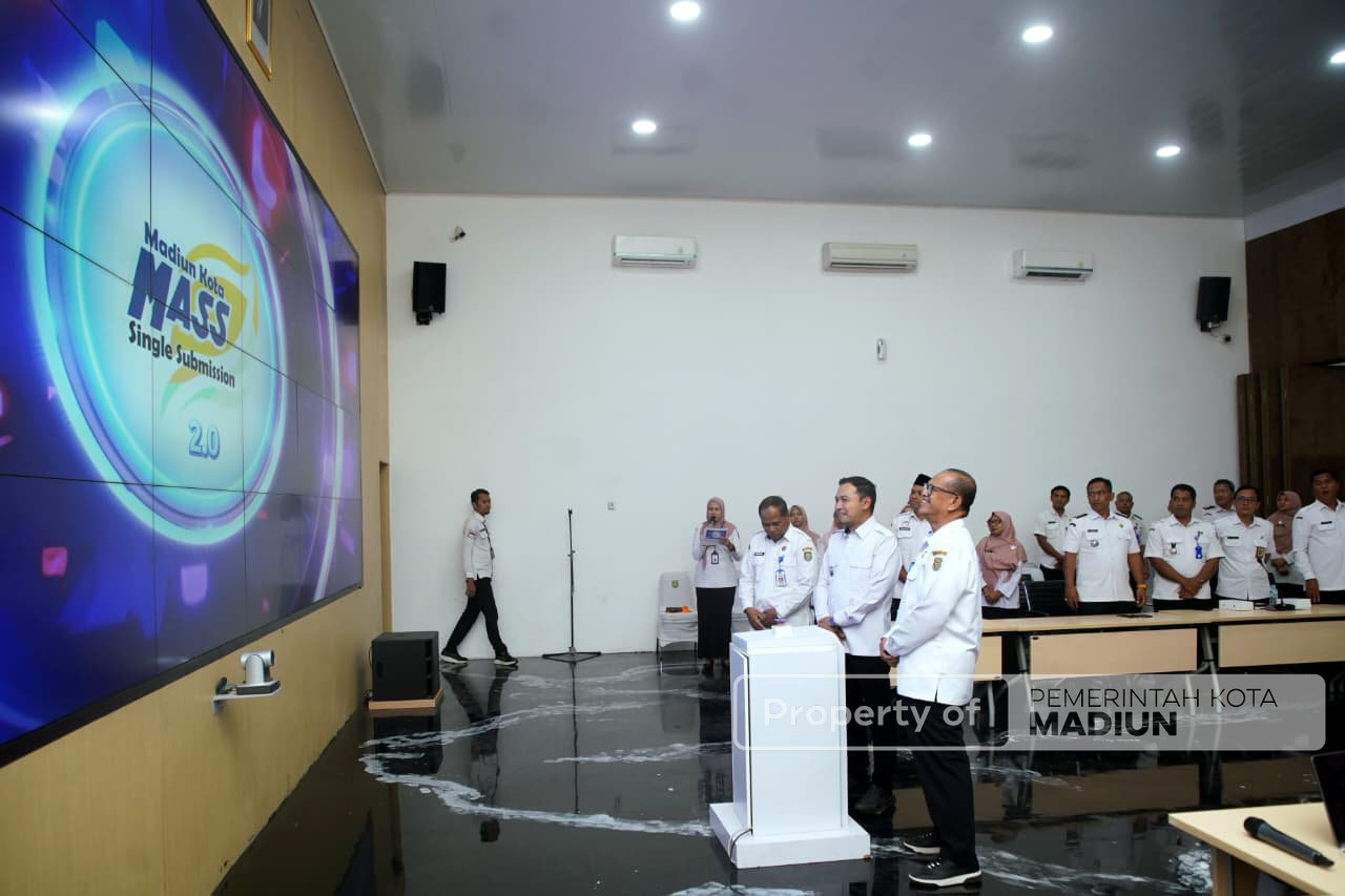 Launching Aplikasi MASS 2.0 dan PENTAPPRIN, Wawali: Urusan Izin Usaha Makin Mudah dan Simpel