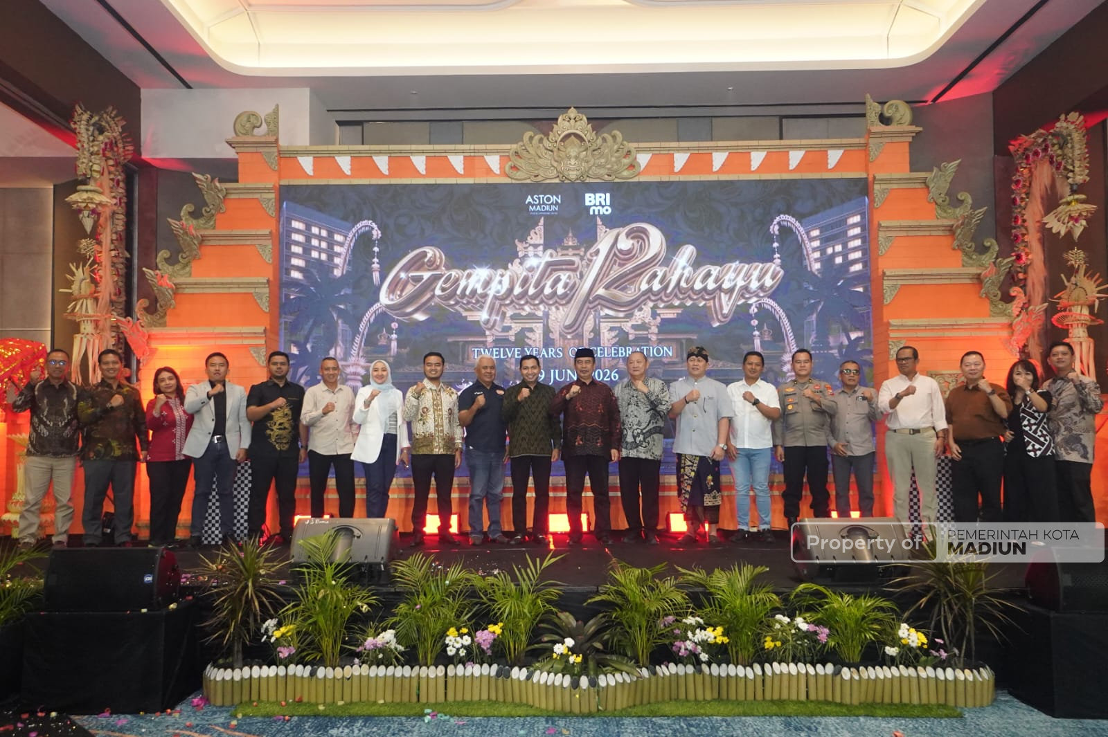 Genap 12 Tahun, Plt Wali Kota Apresiasi Kontribusi Aston Madiun bagi Pariwisata dan Perekonomian Daerah