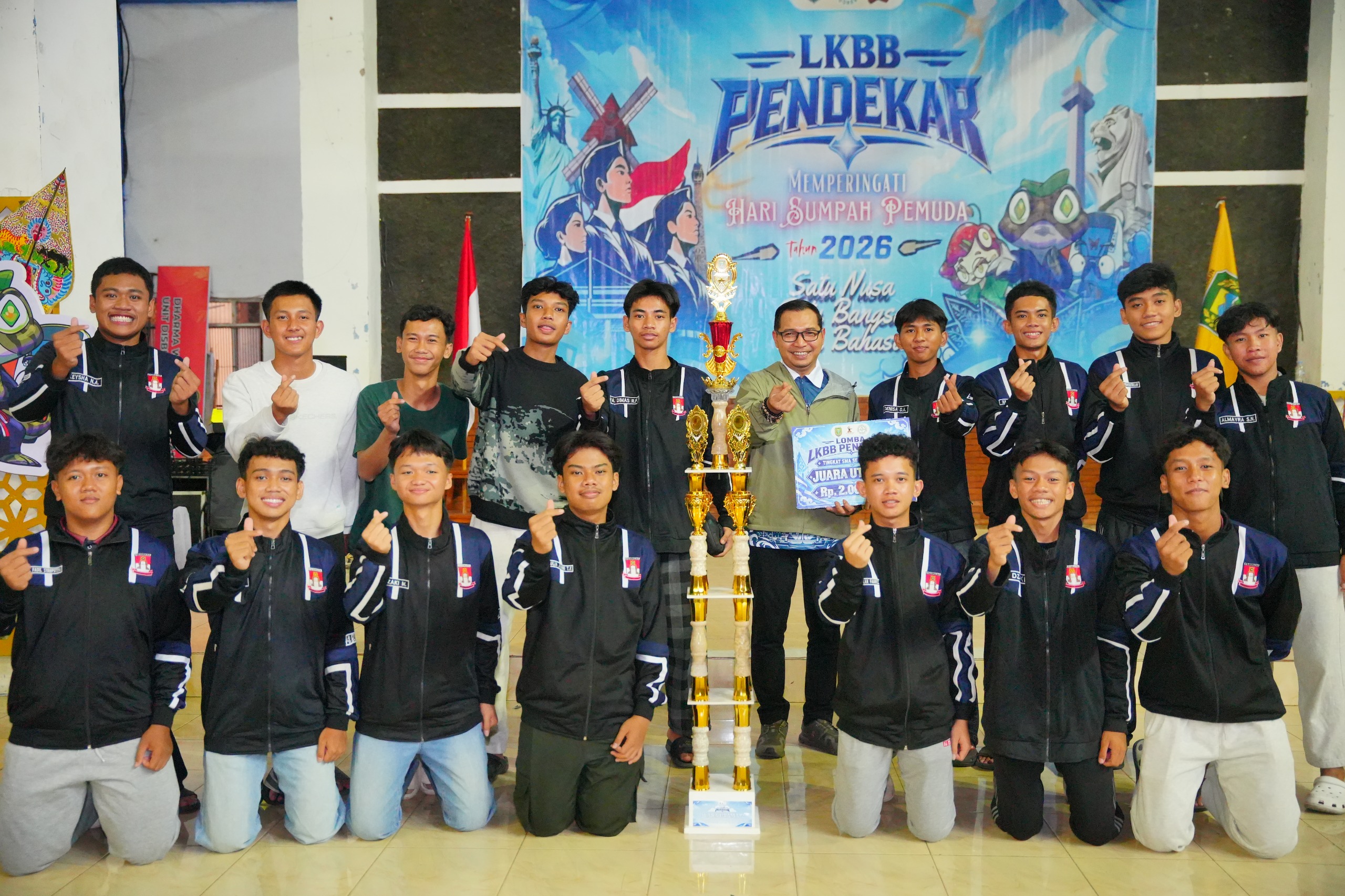 Bukan Sekadar Baris-Berbaris, LKBB Pendekar Tanamkan Tanggung Jawab dan Kerja Sama Tim