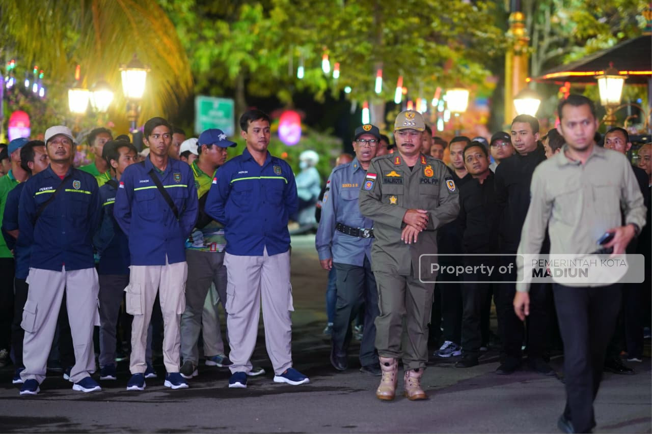 Pimpin Apel Siaga dan Patroli, Wali Kota Pastikan Kondusivitas Kota