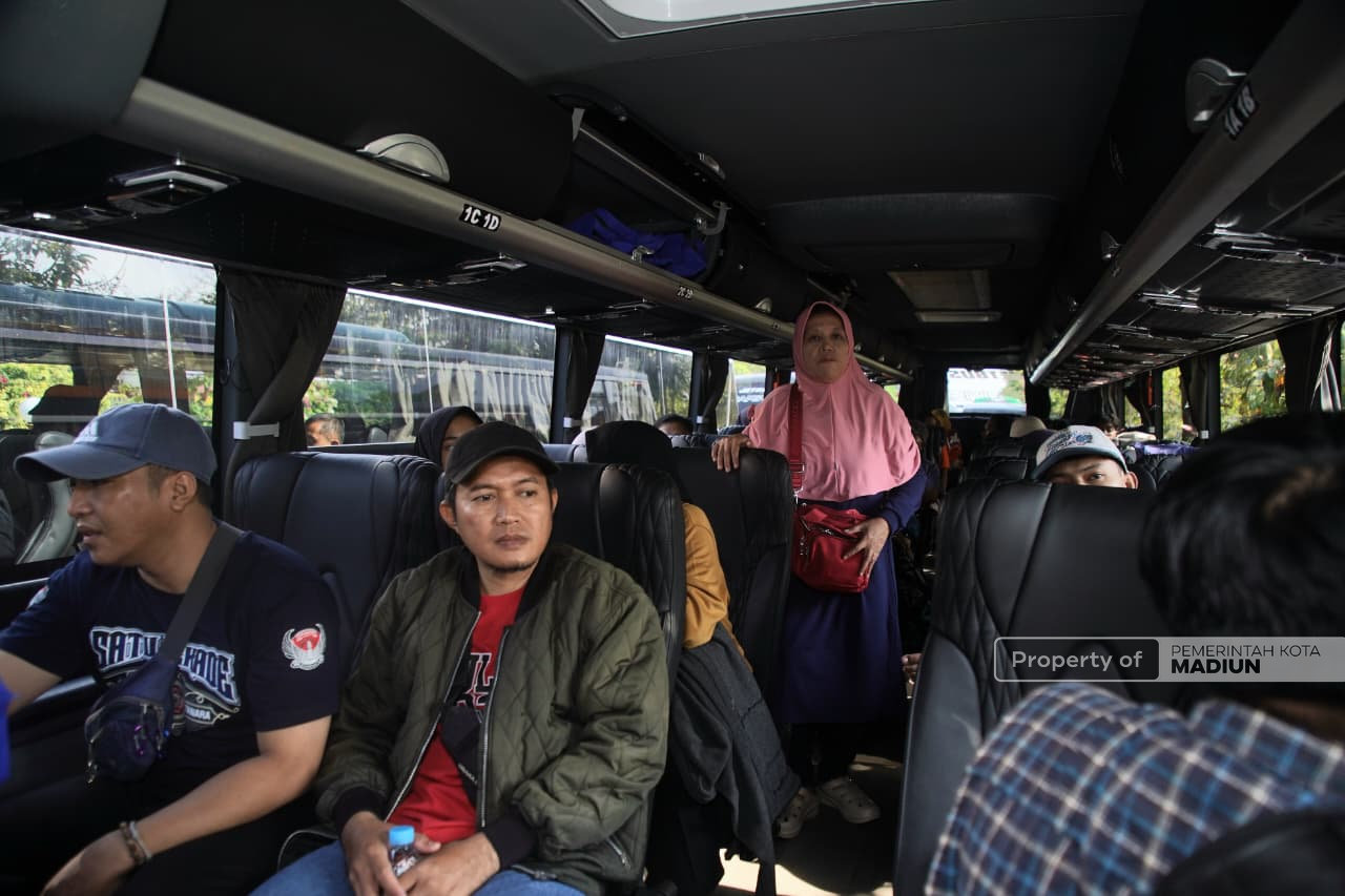 Pemkot Madiun Berangkatkan 350 Peserta Balik Gratis ke Jakarta dan Surabaya