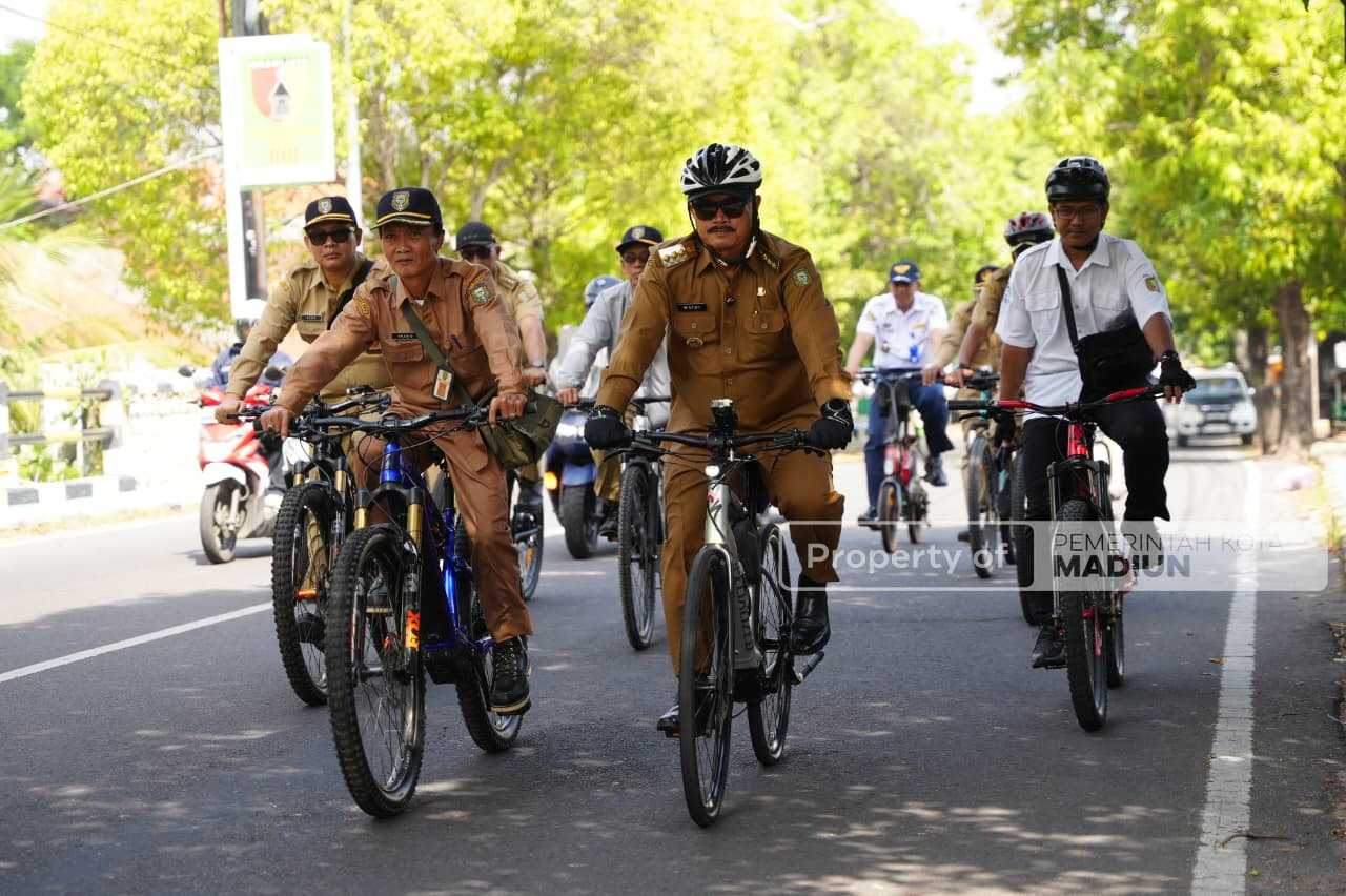 Cek Fasum dan Proyek, Wali Kota Madiun Pastikan Semua On The Track