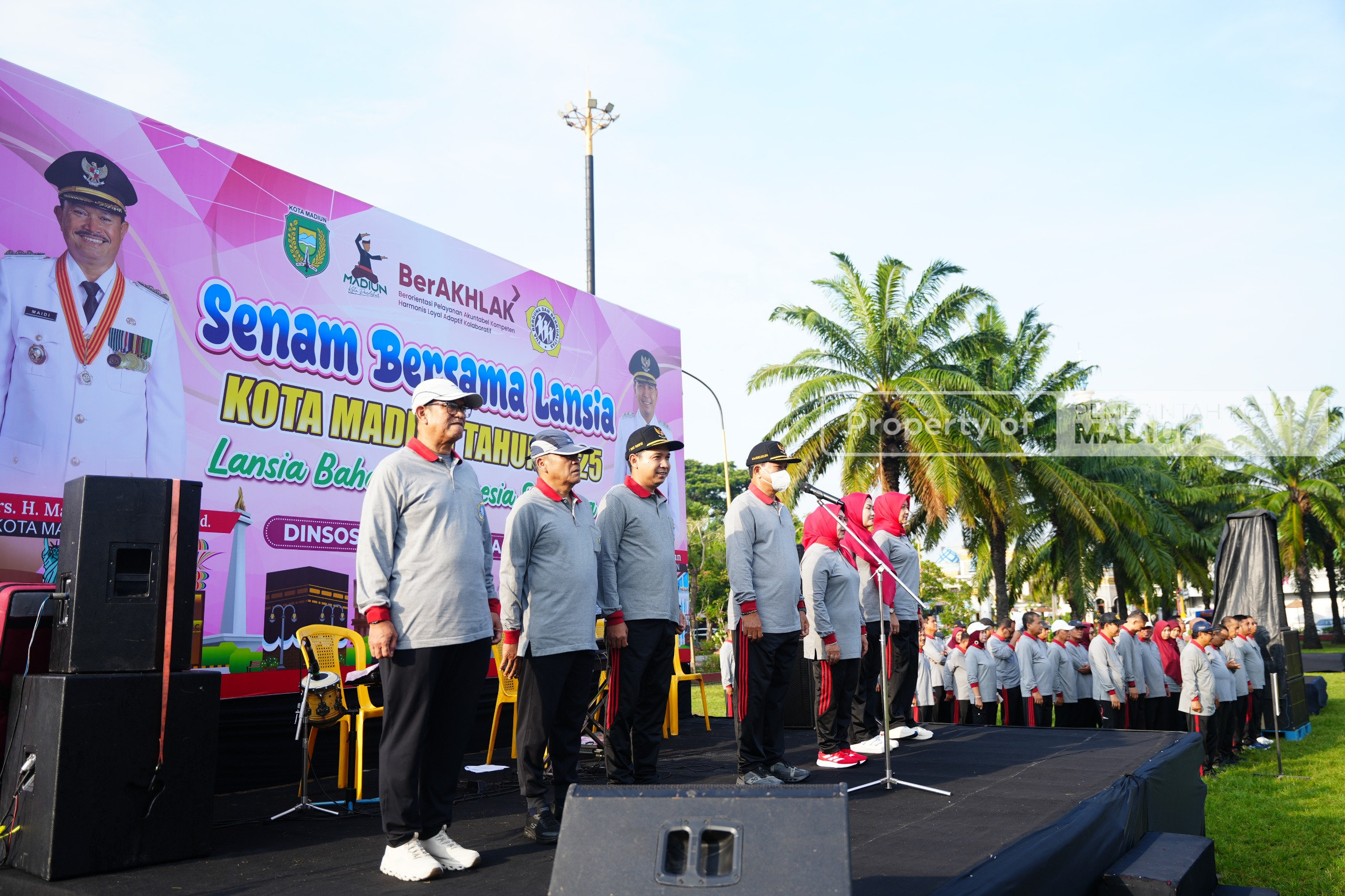 Upaya Tingkatkan Angka Harapan Hidup, Wali Kota Harap Senam Lansia Terus Digelorakan