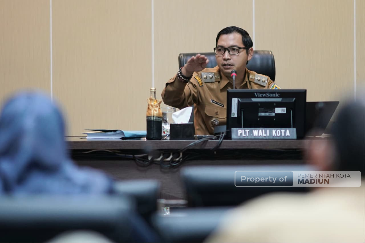 Pimpin Rapat Dinas, Plt Wali Kota Sampaikan Arahan Mendagri Soal Penguatan Integritas dan Pencegahan Korupsi