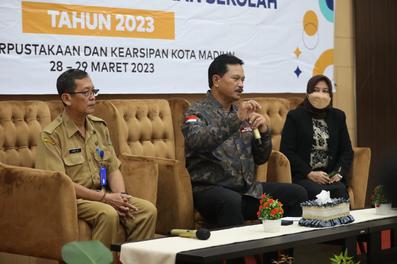 Hadiri Bimtek Pengelolaan Perpustakaan Sekolah, Wali Kota Targetkan Seluruhnya Terakreditasi A