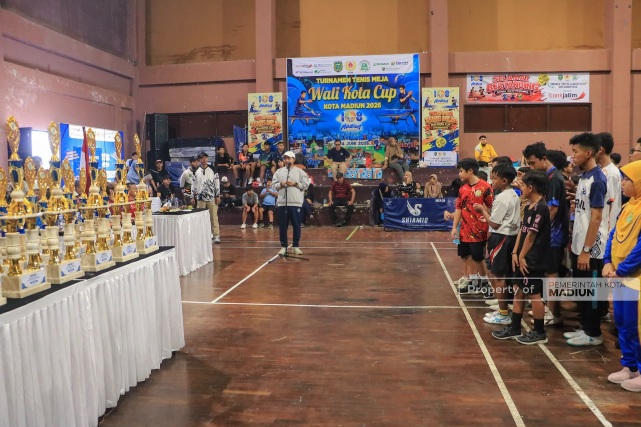 Gowes Sambangi Sejumlah Agenda, Plt Wali Kota Madiun Dorong Penguatan Ekosistem Olahraga