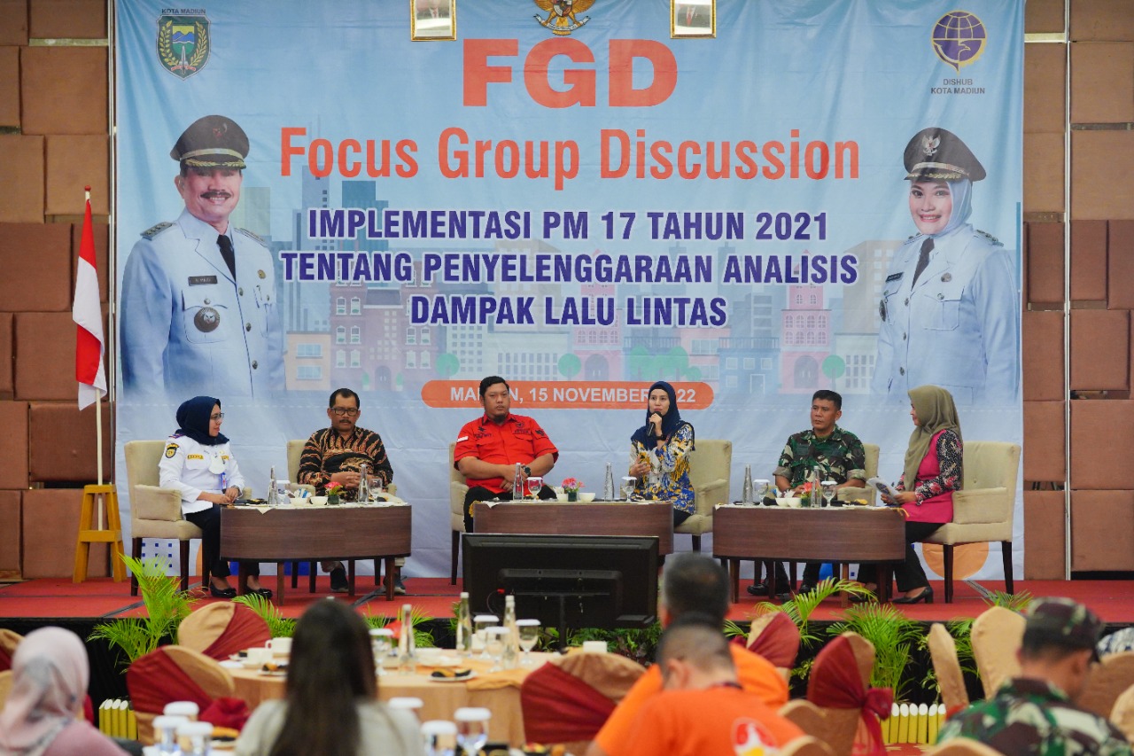 Jadi Narasumber FGD Penyelenggaraan Analisis Dampak Lalu Lintas, Wali Kota Dorong Kemajuan Transportasi Kota