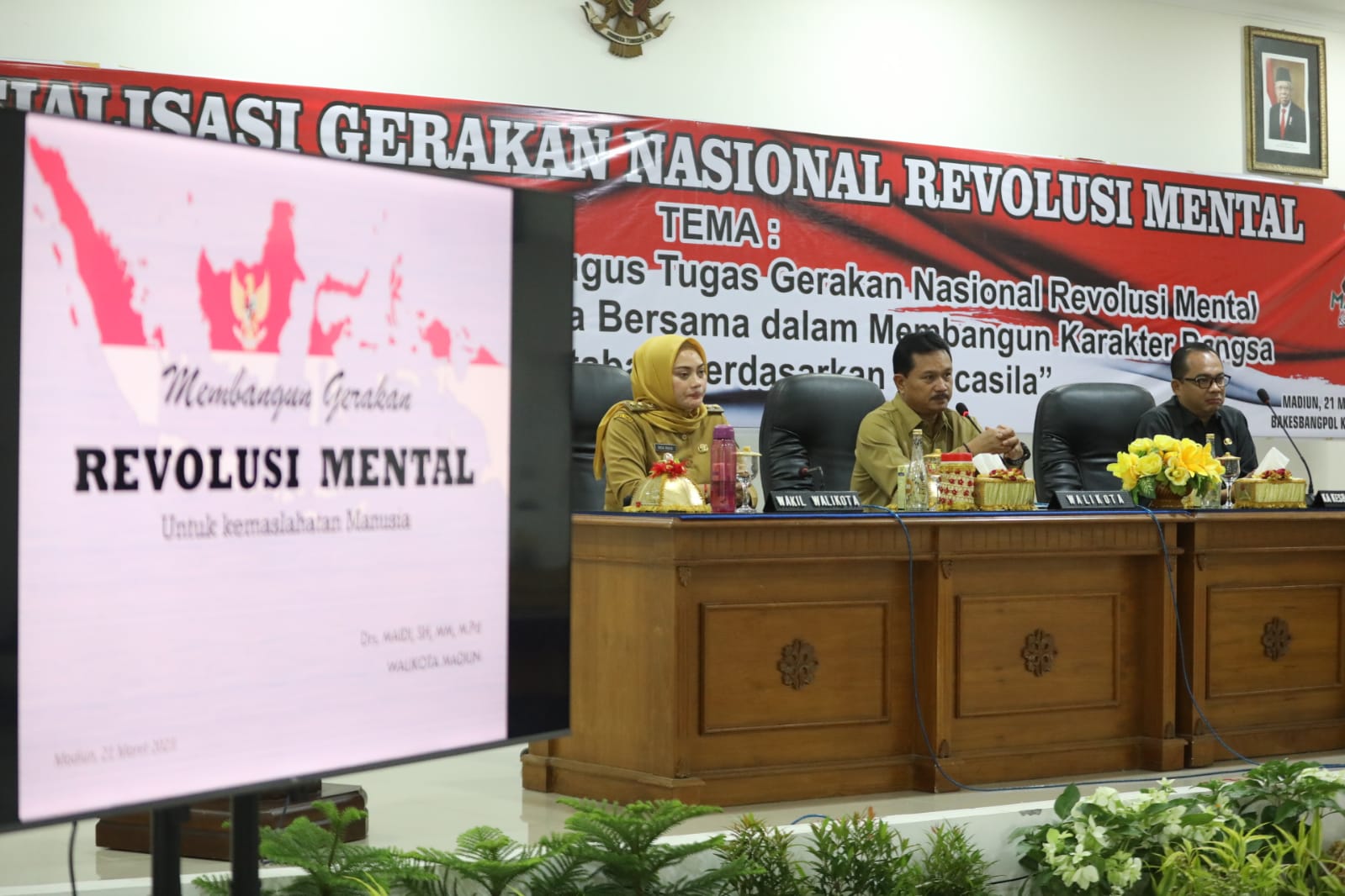 Jadi Narsum Sosialisasi Gerakan Nasional Revolusi Mental, Wali Kota Tekankan ASN Harus Bermental Melayani