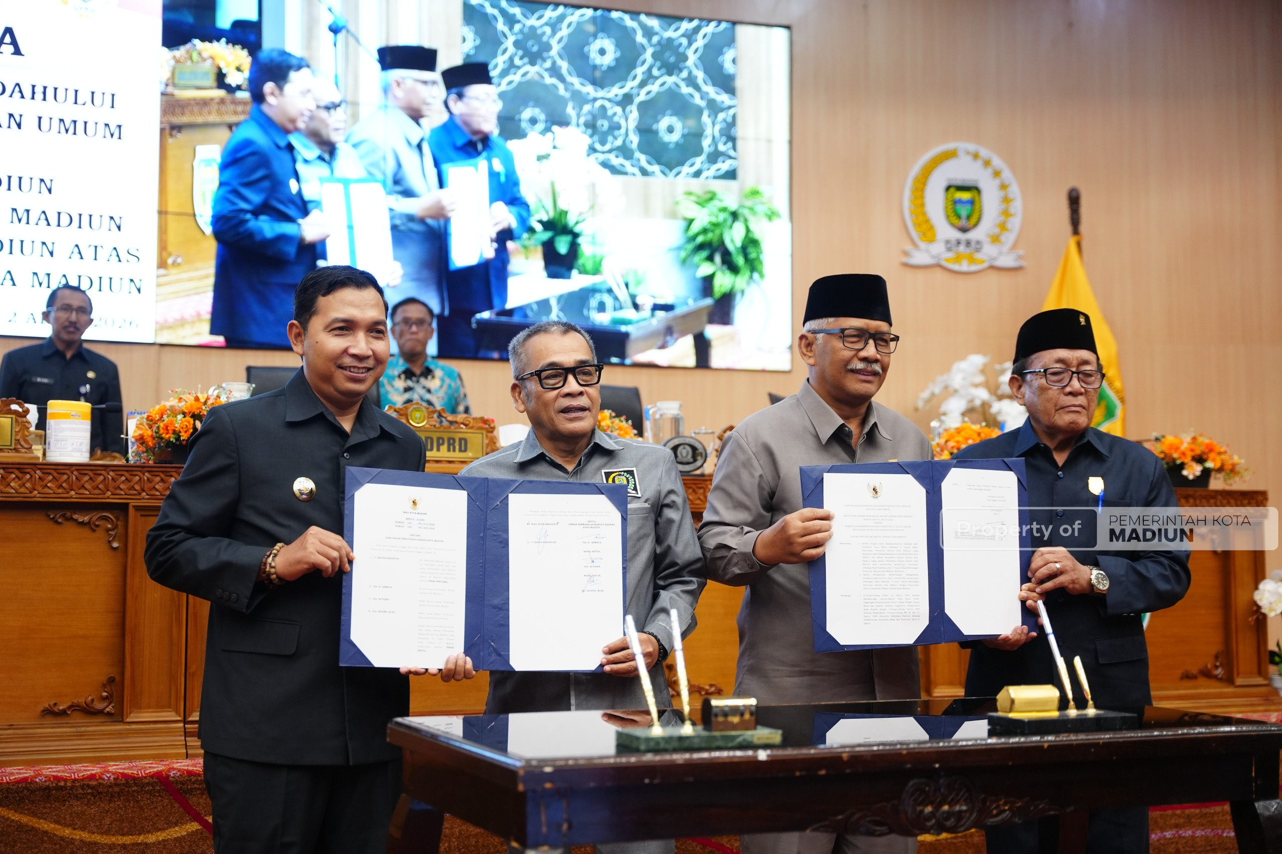 17 Raperda Disepakati, Plt Wali Kota Madiun Tekankan Penguatan Regulasi dan Percepatan Implementasi