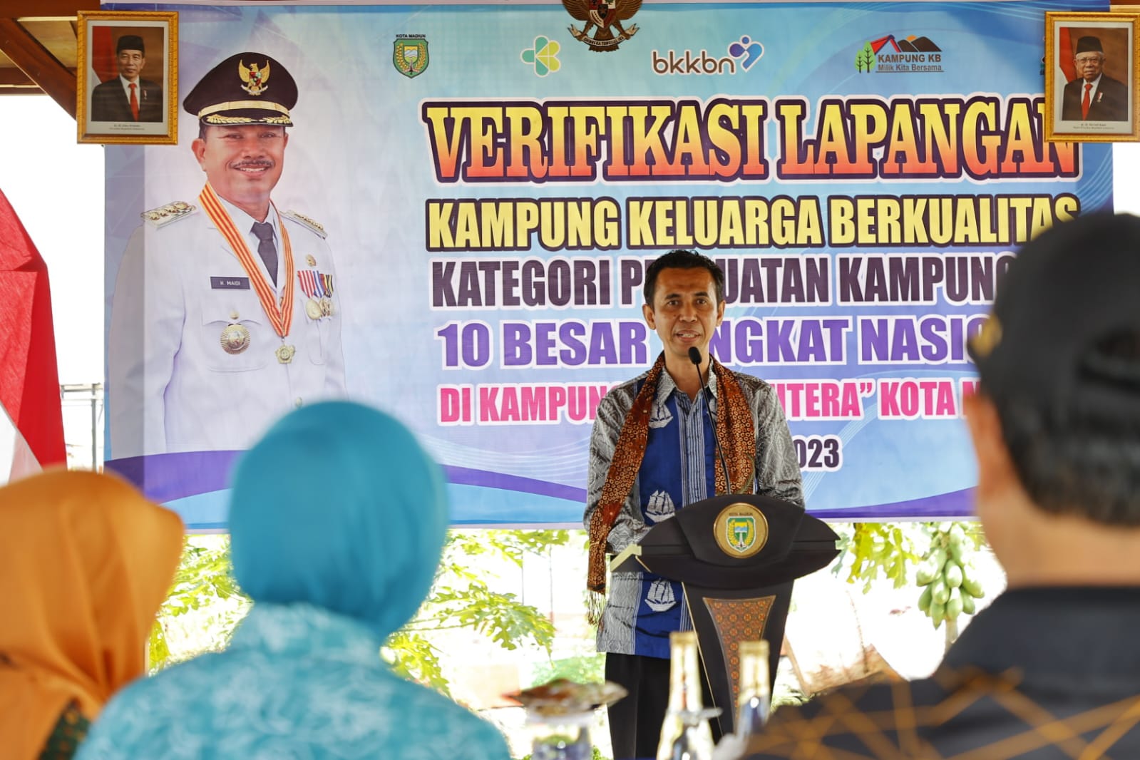 Verifikasi Lapangan Kampung KB Tingkat Nasional, Wali Kota: Rekomendasi Apa Akan Saya Tindak Lanjuti