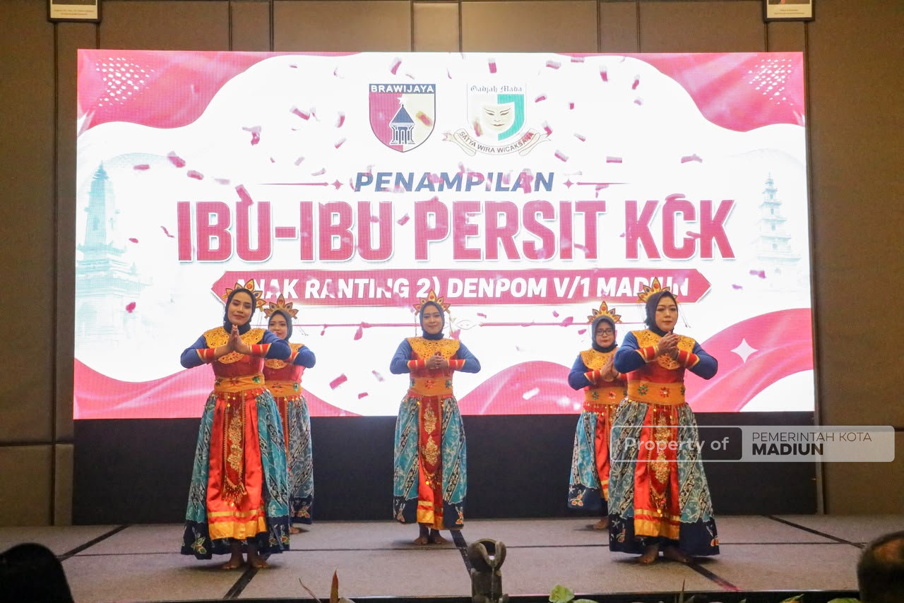 Hadiri Pisah Sambut Dandenpom V/1 Madiun, Plt Wali Kota Perkuat Sinergi Antarinstansi