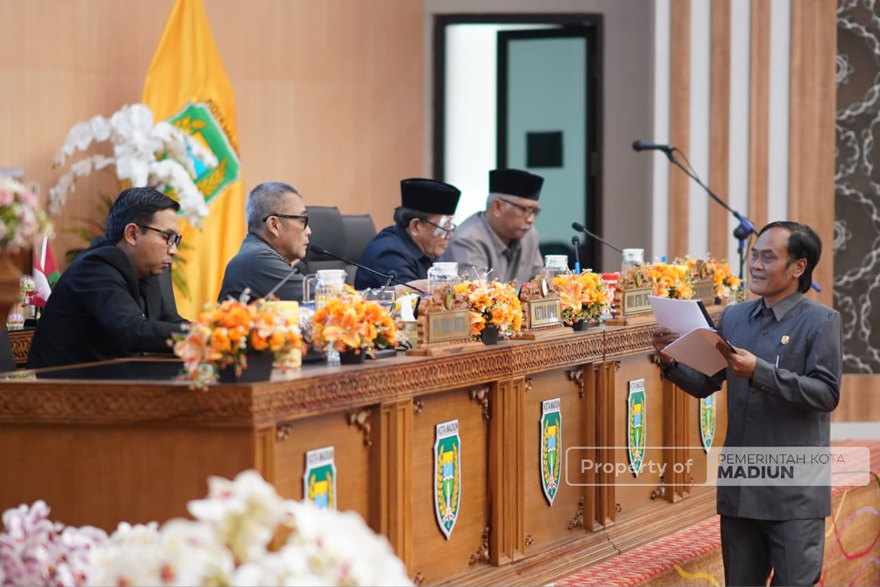 Pemkot Madiun Komitmen Tindak Lanjuti Masukan DPRD, Plt: Jadi Bahan Evaluasi Ke Depan
