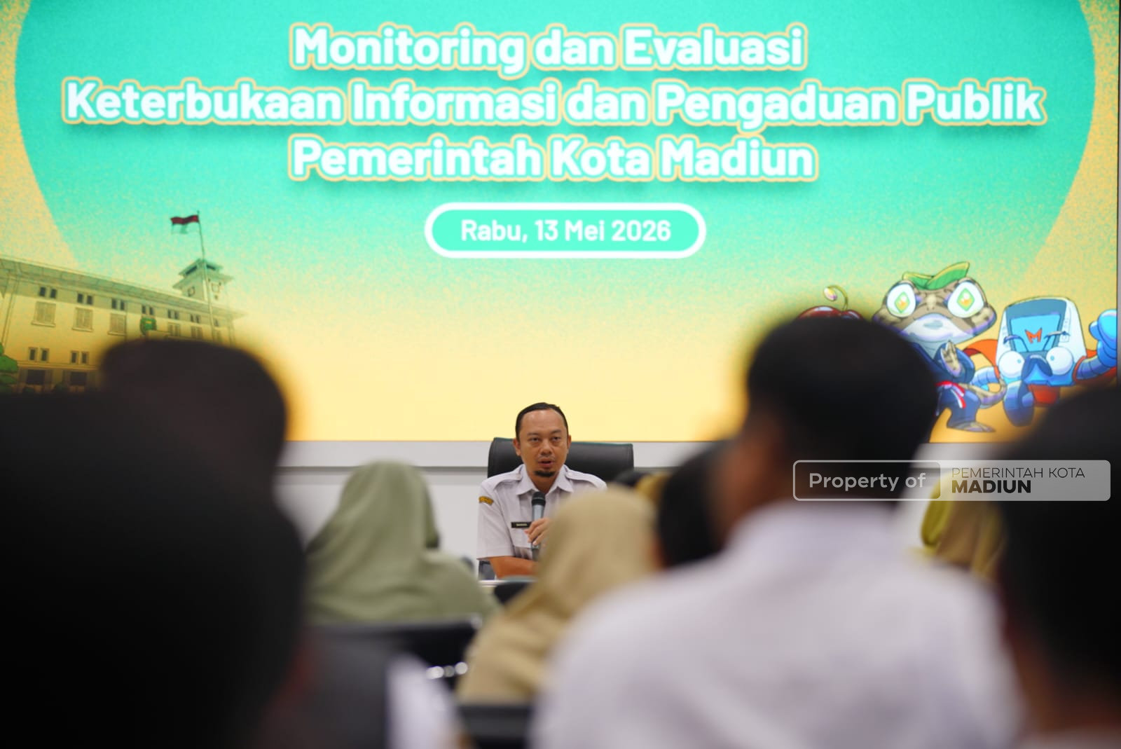 Perkuat Kolaborasi dan Keterbukaan Informasi, Diskominfo Gelar Monev PPID