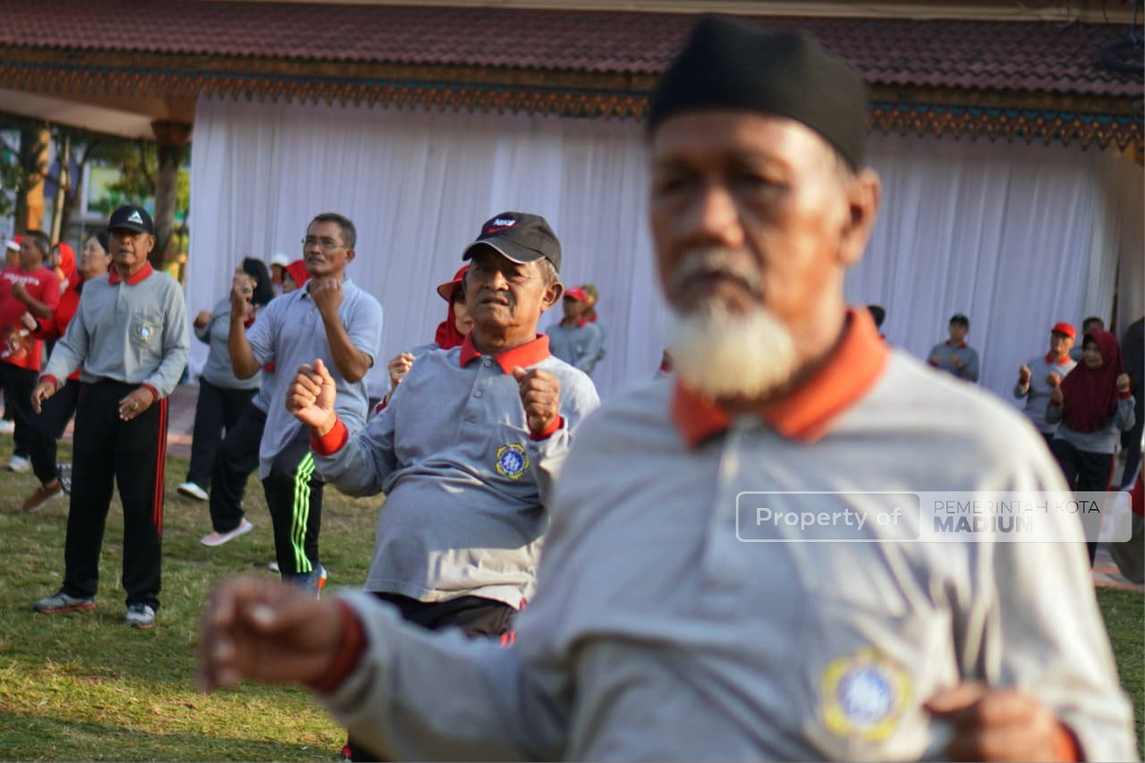 Wujudkan Kota Sehat, Pemkot Madiun Perkuat Gerakan Hidup Aktif bagi Lansia