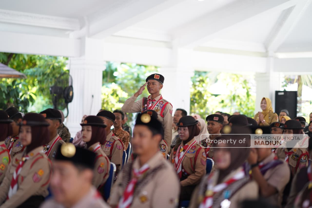 Plt Wali Kota Bekali Kontingen Jamnas XII, Minta Peserta Jadi Duta Kota Madiun