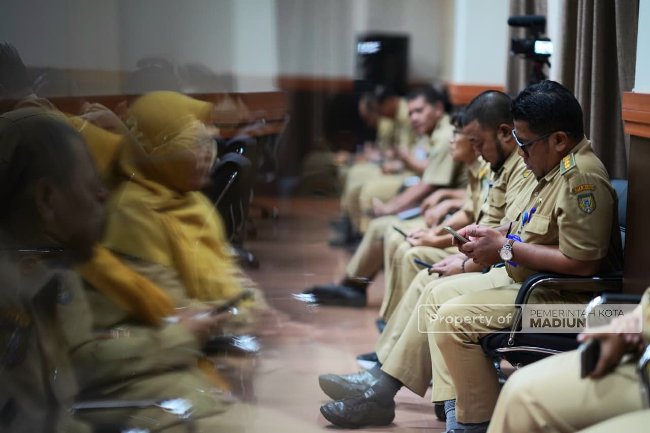 Pimpin Rapat Dinas, Plt Wali Kota Sampaikan Arahan Mendagri Soal Penguatan Integritas dan Pencegahan Korupsi