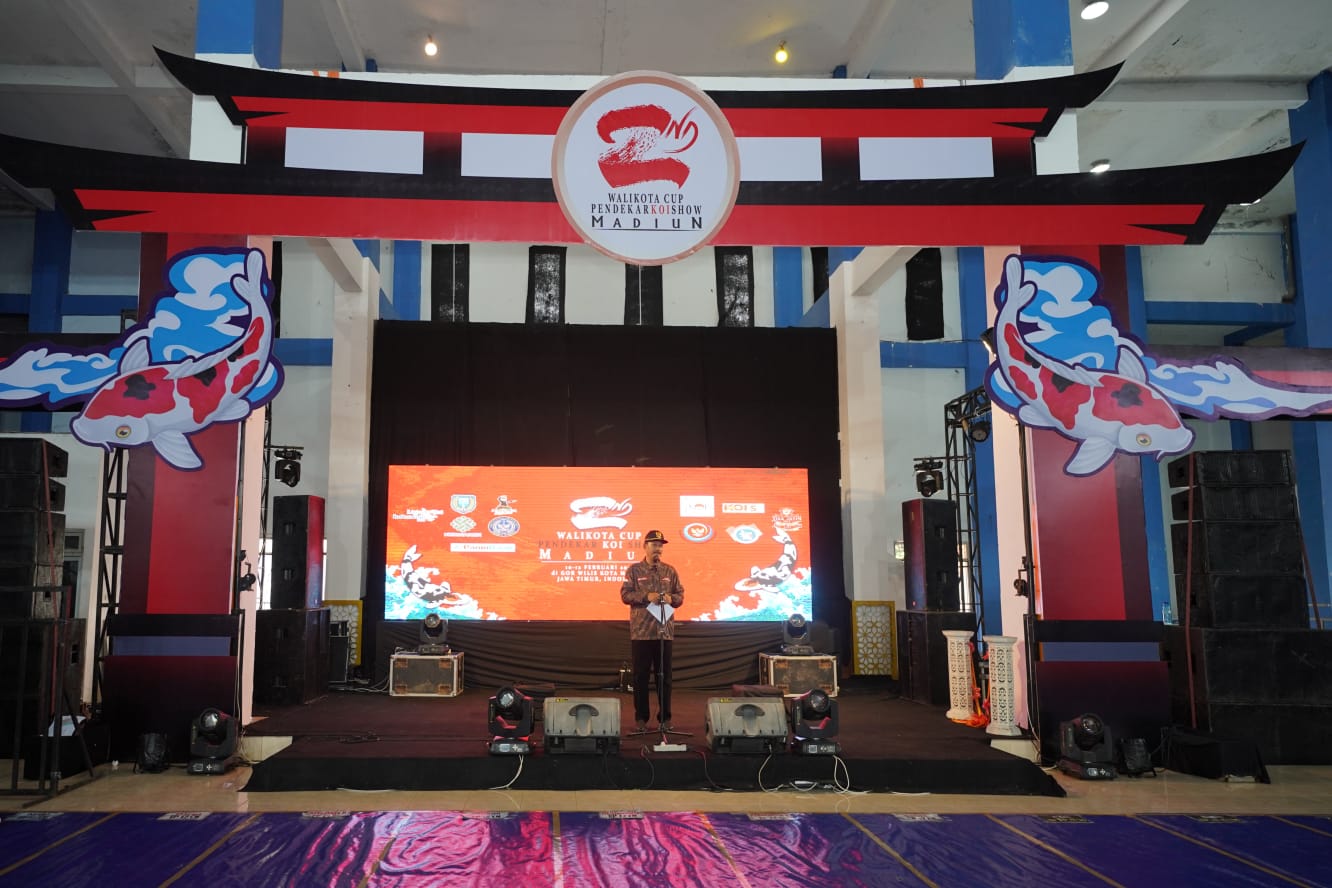 Buka Wali Kota Cup Pendekar Koi Show, Wali Kota Buka Pintu Lebar-lebar Event di Kota Pendekar