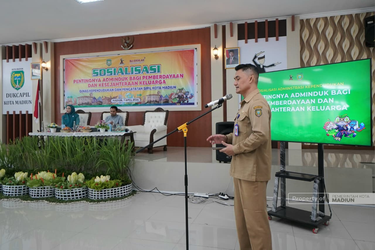 Perkuat Validitas Data Penduduk, Pemkot Madiun Libatkan Dispendukcapil dan Kader PKK