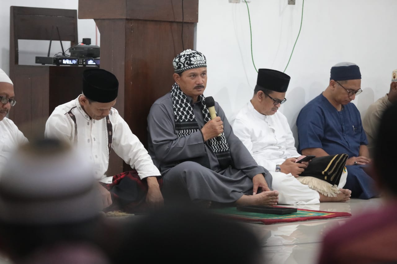 Safari Ramadan di Masjid At Taqwa, Wali Kota Sosialisasikan Persiapan Lebaran