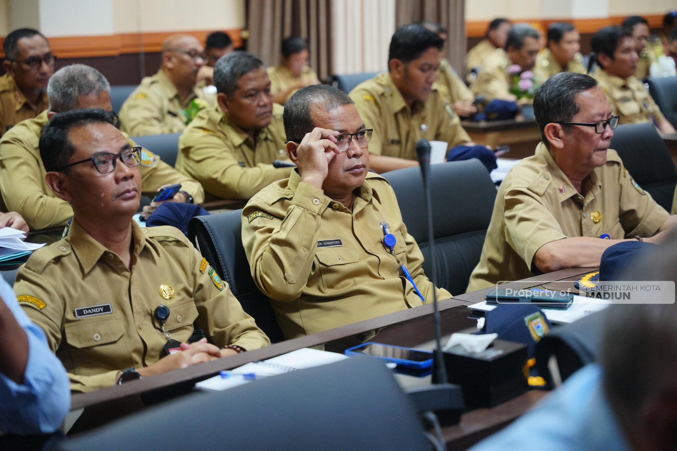 Rapat Dinas Pejabat, Plt Wali Kota Madiun Minta OPD Konsisten Eksekusi Program dan Rencana Kerja