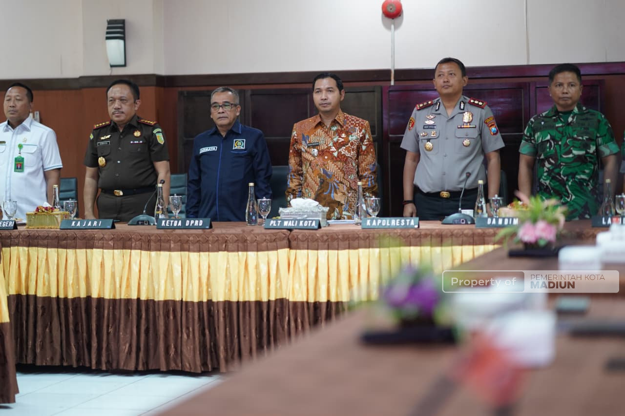 Jelang Libur Iduladha, Pemkot Madiun Matangkan Kamtibmas Hingga Wisata