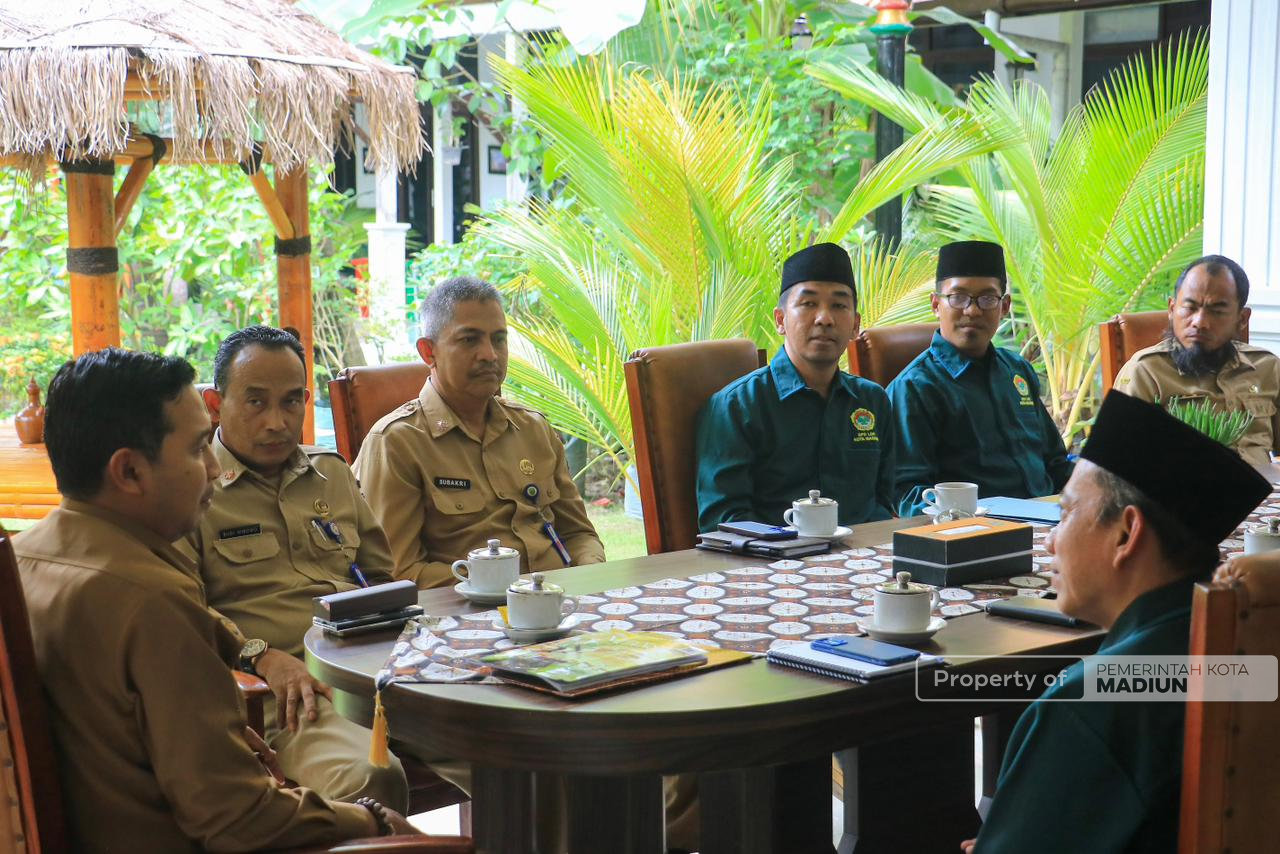 Perkuat Kolaborasi, Plt Wali Kota Madiun Gelar Audiensi dengan LDII