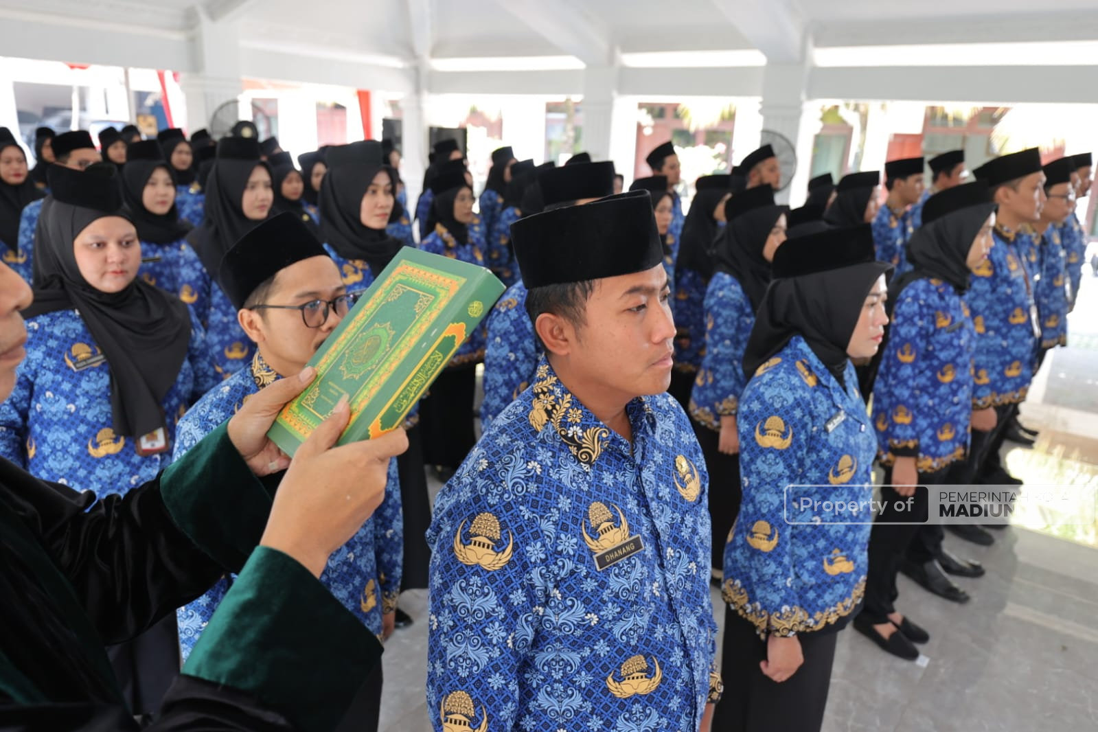 Pemkot Madiun Lantik 69 PNS, Plt Wali Kota Tekankan Pengabdian dan Kinerja Pelayanan