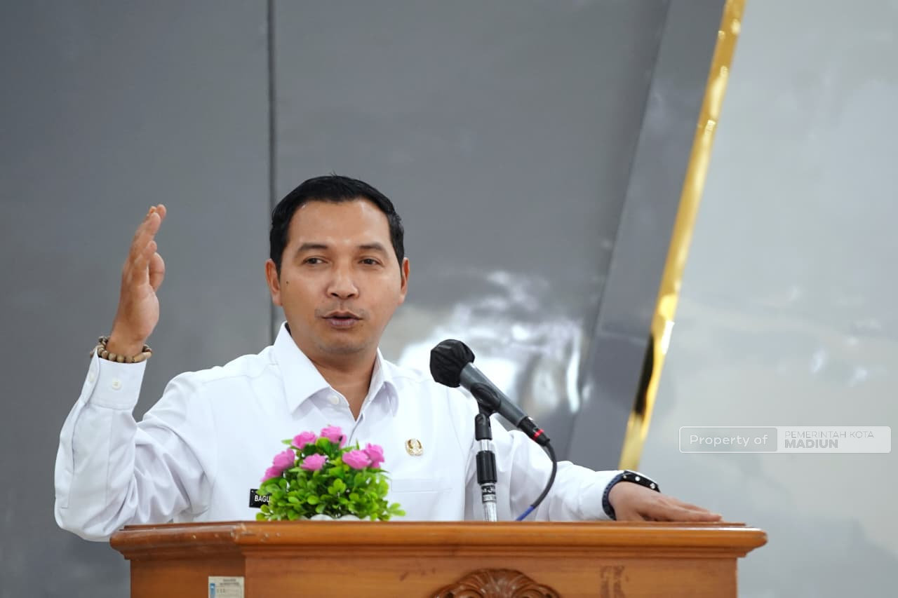 Hadiri Peringatan HKG PKK, Plt Wali Kota Madiun Tekankan Penguatan SDM Berbasis Keluarga