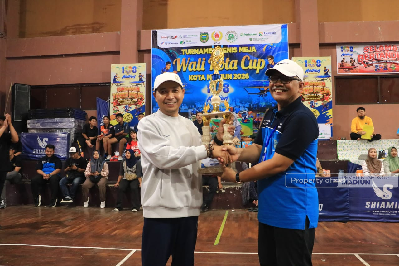 Gowes Sambangi Sejumlah Agenda, Plt Wali Kota Madiun Dorong Penguatan Ekosistem Olahraga