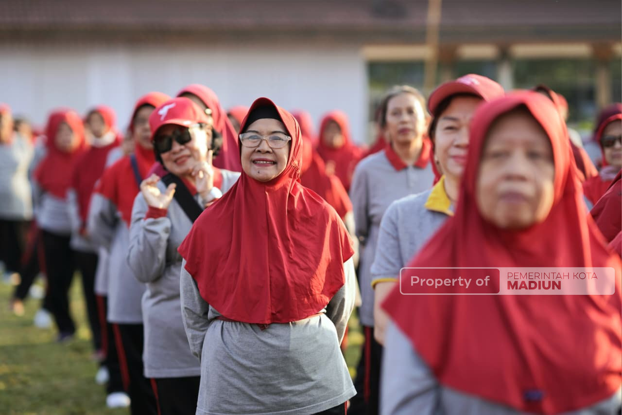 Wujudkan Kota Sehat, Pemkot Madiun Perkuat Gerakan Hidup Aktif bagi Lansia