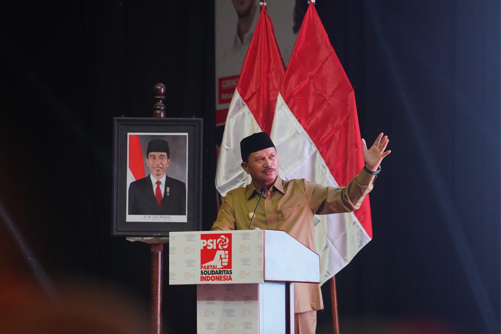 Hadiri Kopdarda PSI, Wali Kota Pesan Jaga Solidaritas Organisasi
