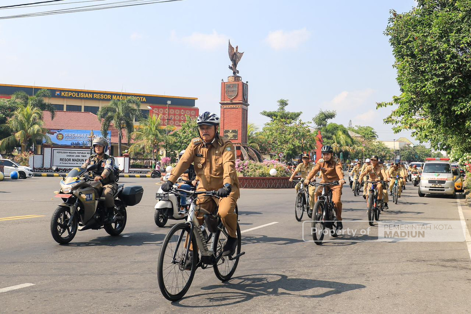 Pimpin Apel Pejabat, Wali Kota Madiun Wajibkan Seluruh ASN Hafal Panca Prasetya KORPRI