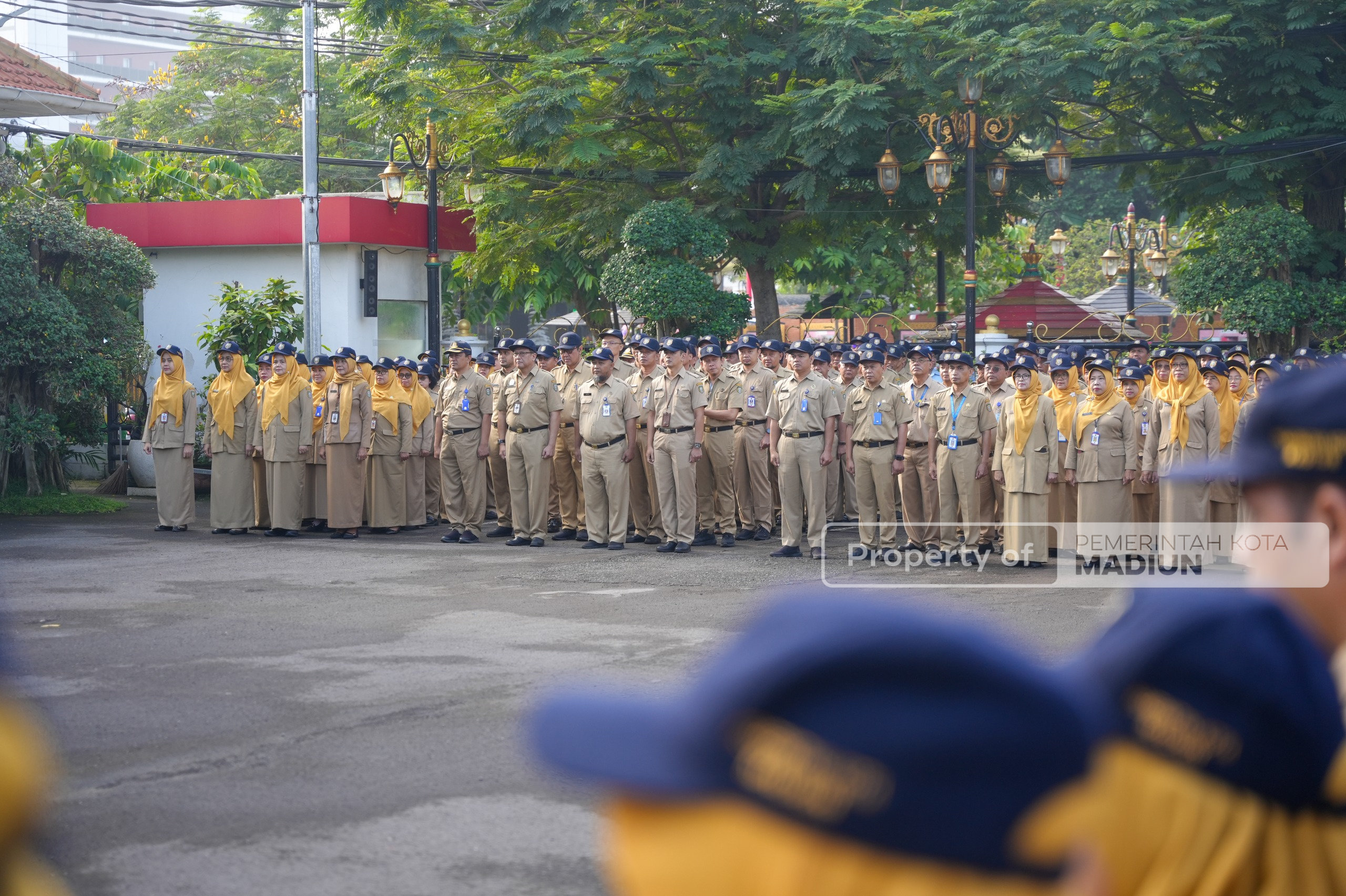 Perkuat Disiplin ASN, Pemkot Gelar Apel Pejabat di Balai Kota