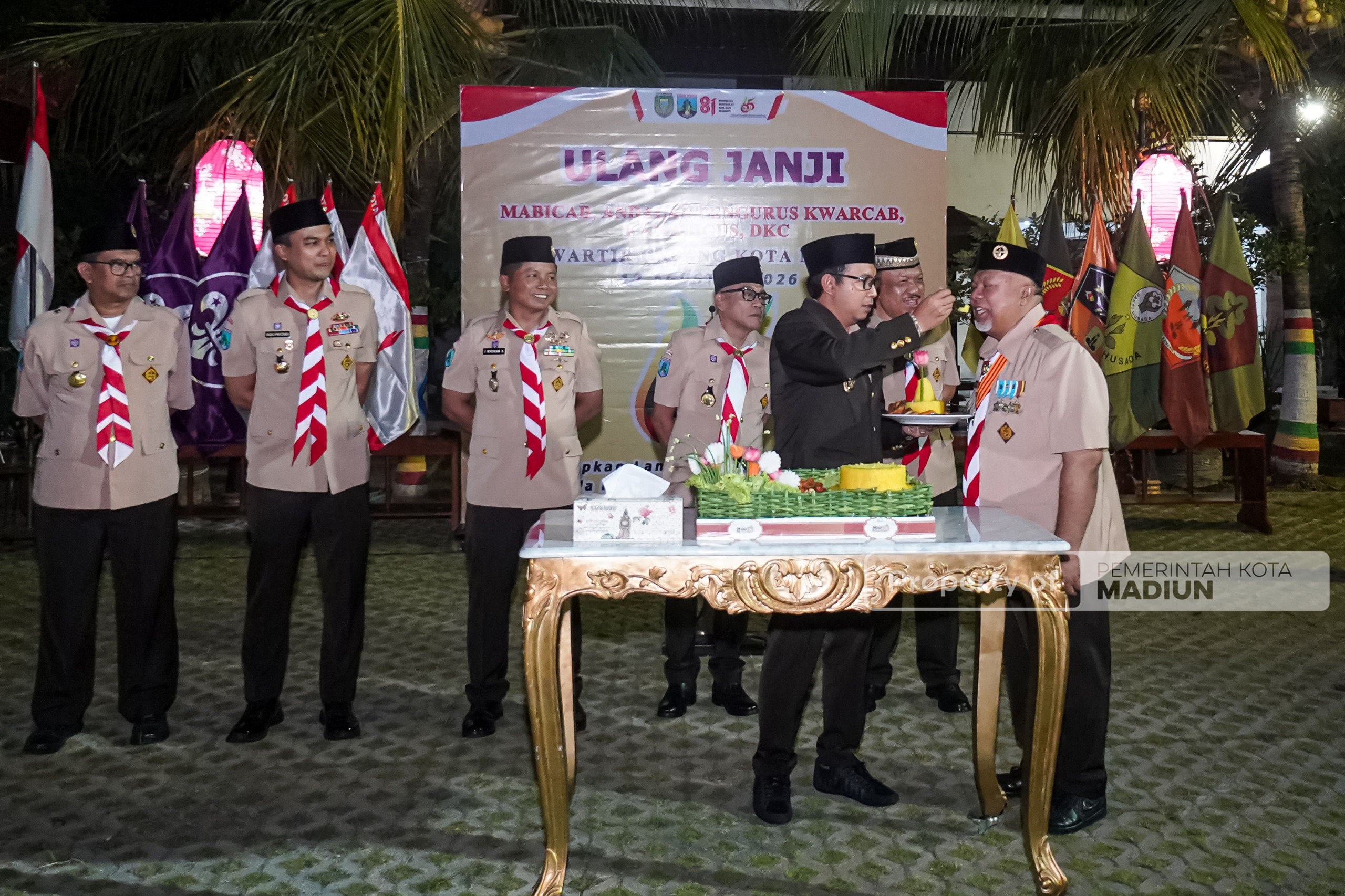 Ulang Janji Trisatya, Plt Wali Kota Madiun Ajak Anggota Pramuka Pegang Teguh Nilai Kepramukaan