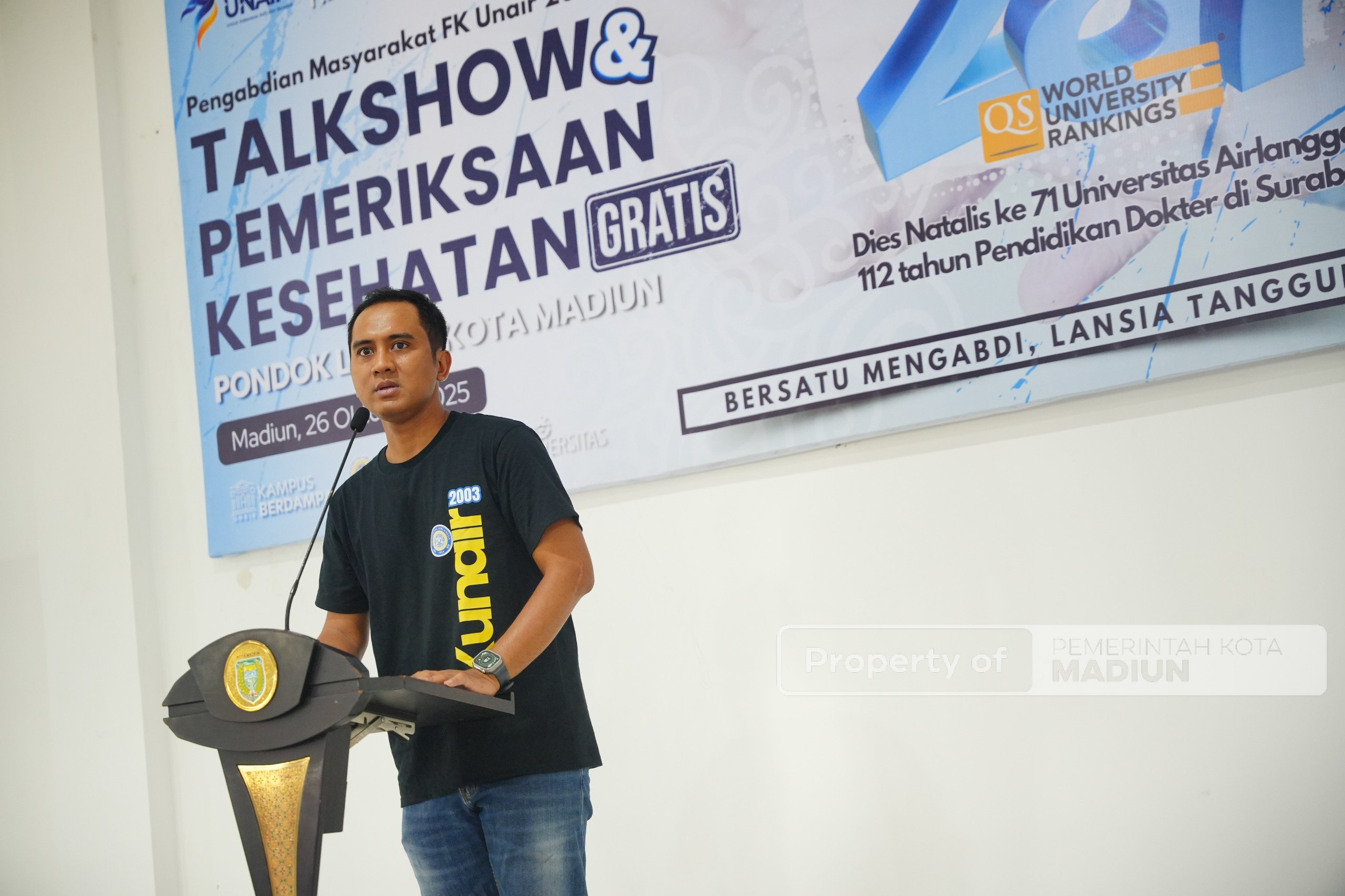 Tim FK Unair Gelar Pengabdian di Pondok Lansia Madiun, Wali Kota Harap Usia Harapan Hidup Capai 80 Tahun