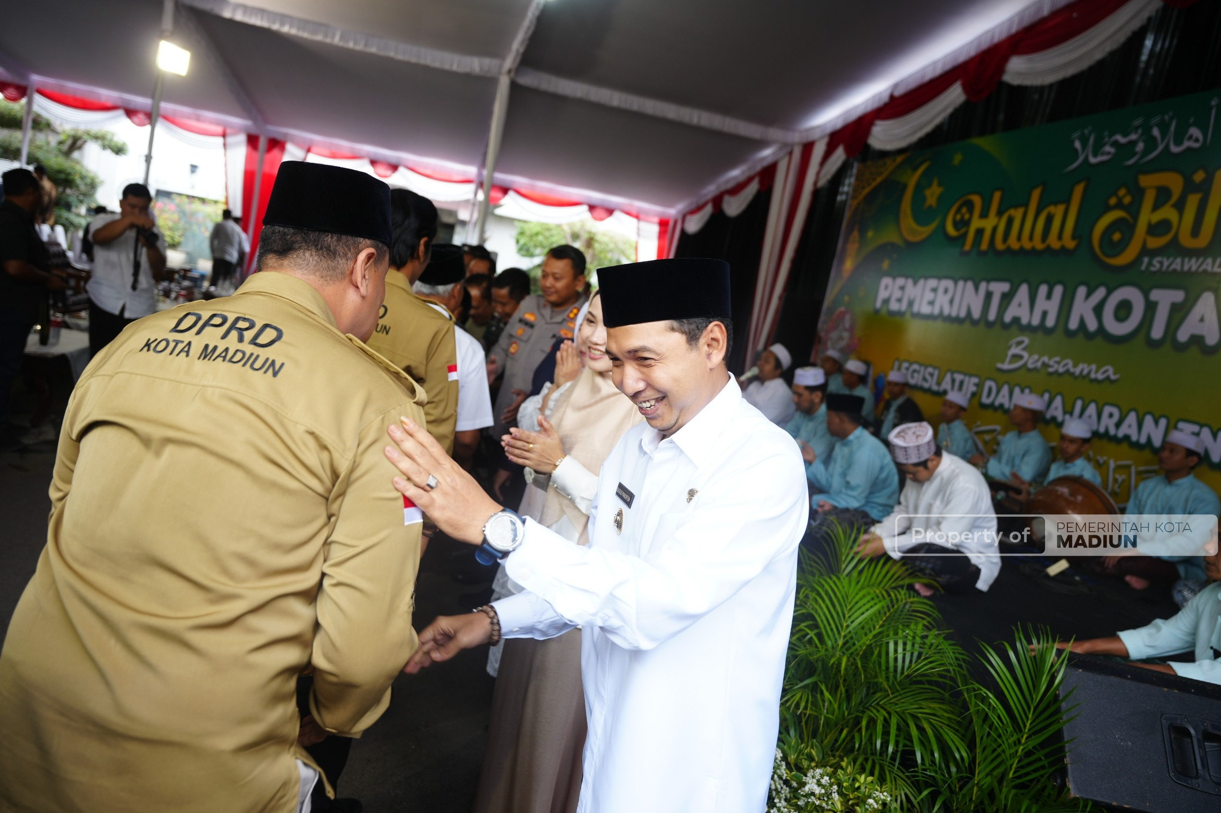 Halal Bihalal Pemkot Madiun, Plt Wali Kota Tekankan Peningkatan Pelayanan dan Sinergitas Bersama Forkopimda