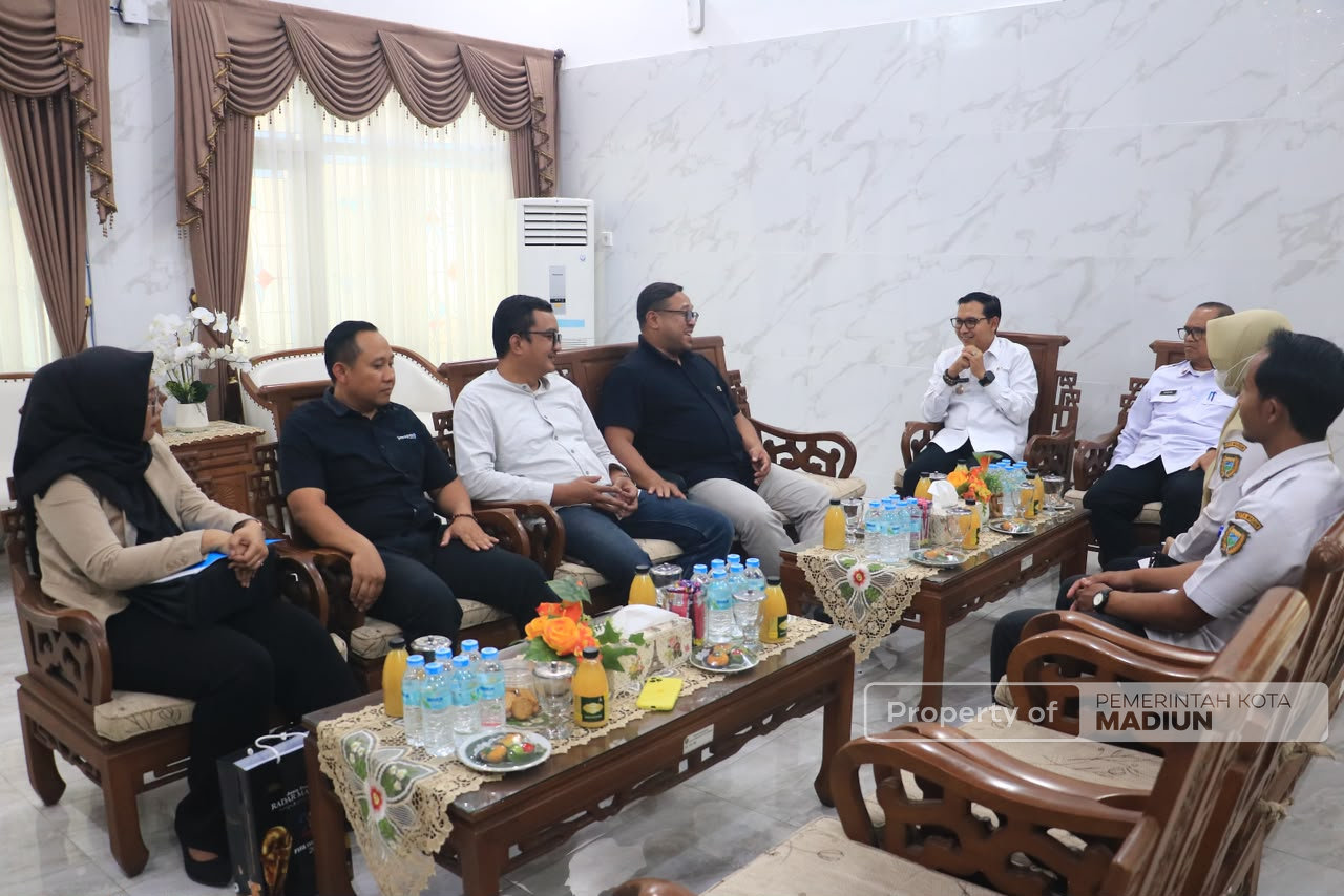 Gelar Audiensi, Plt Wali Kota Madiun Perkuat Sinergi dengan PT Madiun Intermedia Pers