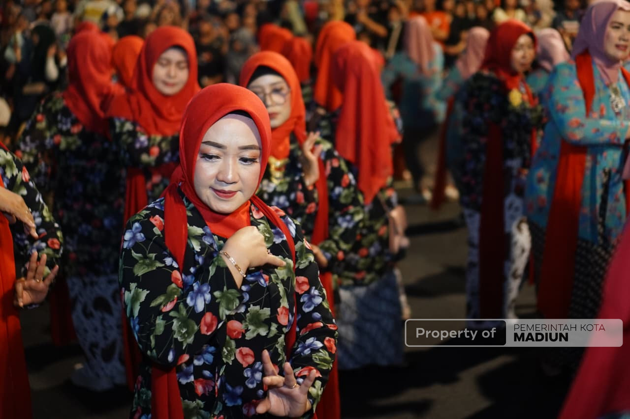 Madiun Menari Sukses Digelar, Plt Wali Kota: Kami Tidak Buat Acara, Kami Membangun Kebanggaan Warga