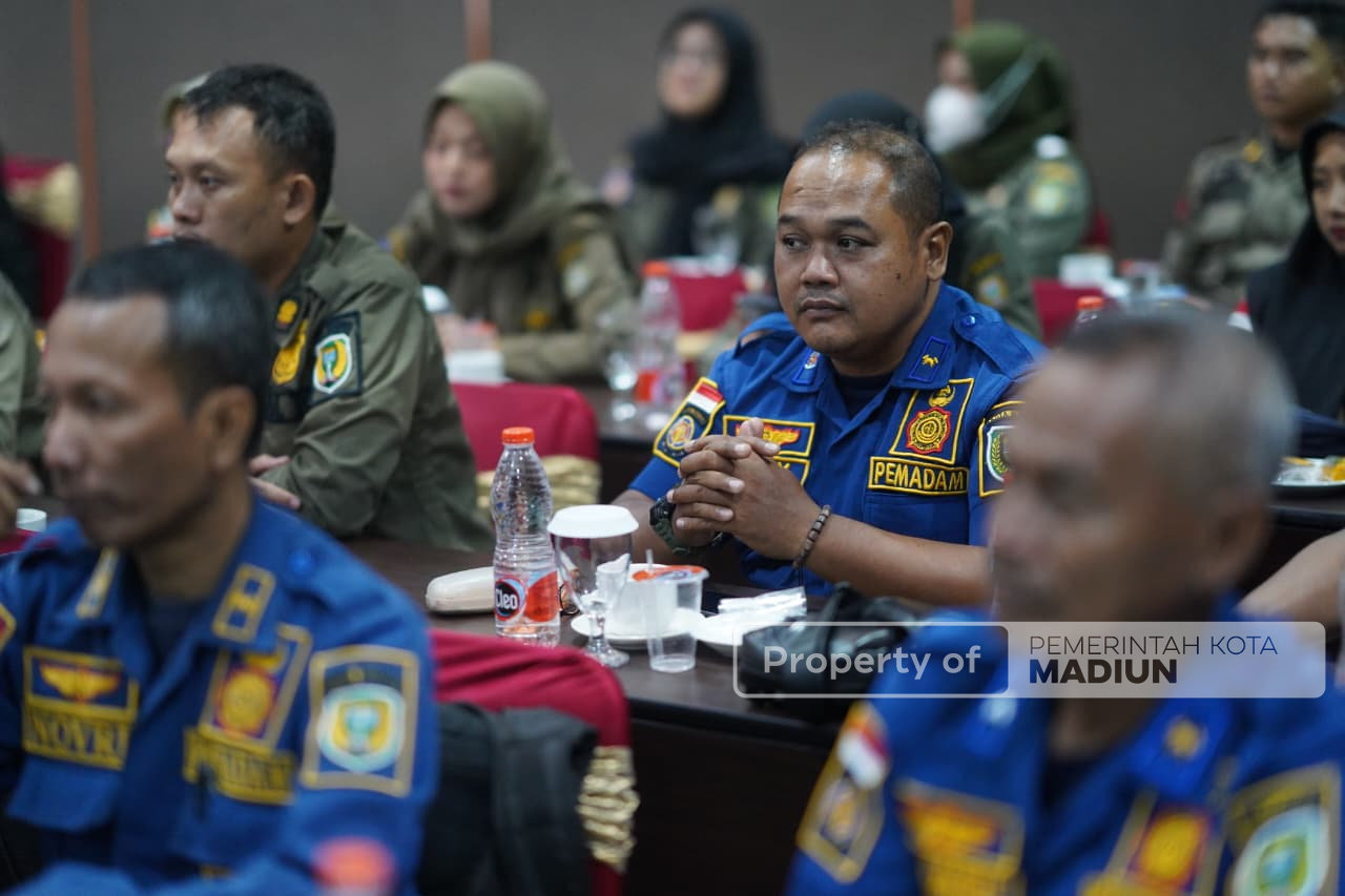 Buka Bimtek Satpol PP dan Damkar, Wakil Wali Kota Madiun Tekankan Pelayanan bagi Masyarakat