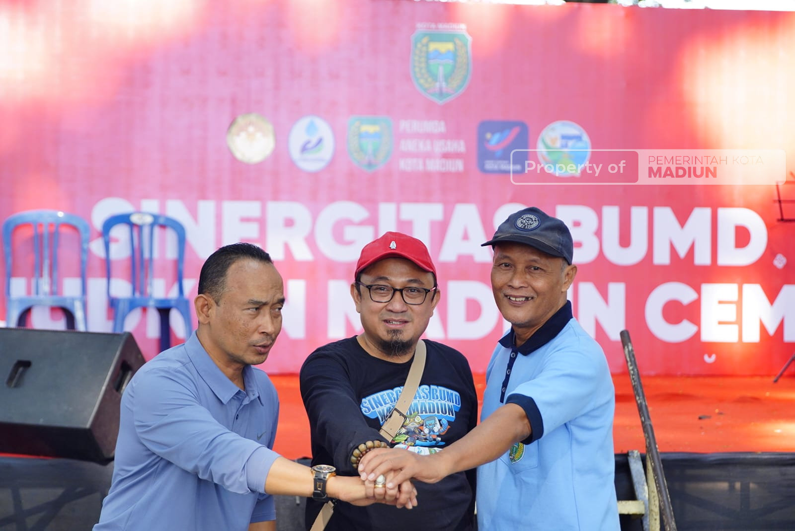 Plt Wali Kota Madiun Perkuat Sinergi BUMD Lewat Jalan Santai HUT ke-81 RI