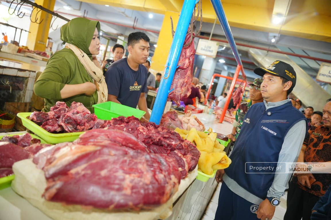 Maraton Pantau Objek Strategis, Plt Wali Kota Madiun Pastikan Lebaran Aman