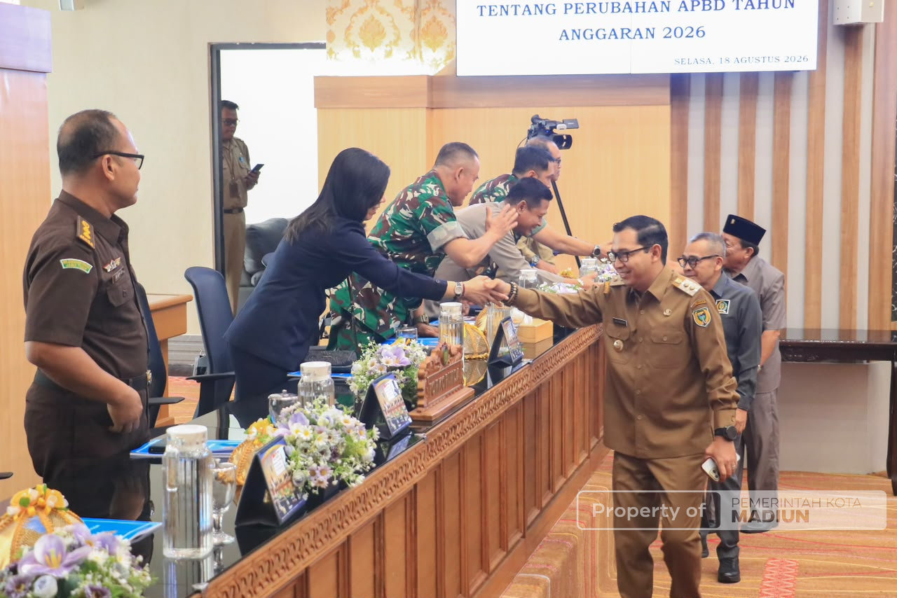 Rapat Paripurna Perubahan APBD 2026, Plt Wali Kota Sampaikan Strategi Penguatan Pendapatan Daerah