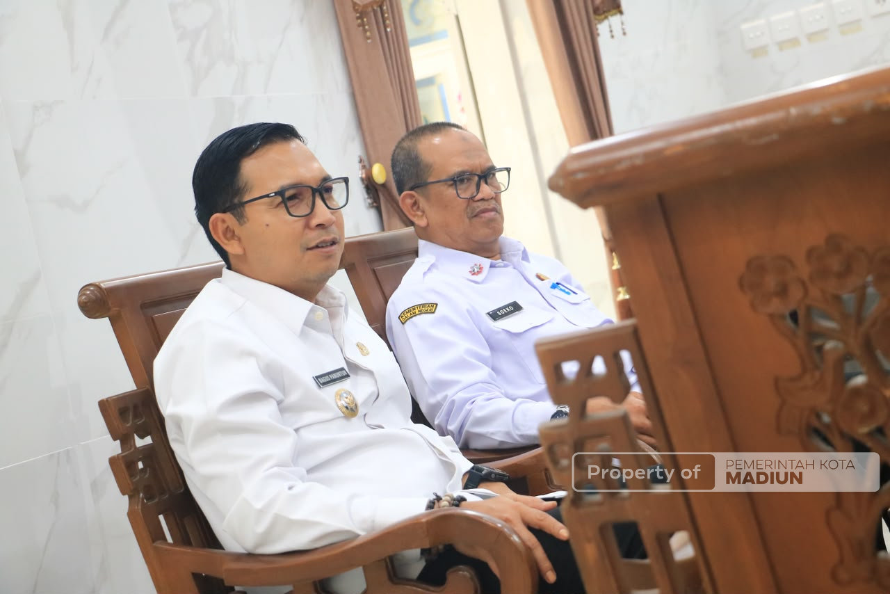 Gelar Audiensi, Plt Wali Kota Madiun Perkuat Sinergi dengan PT Madiun Intermedia Pers