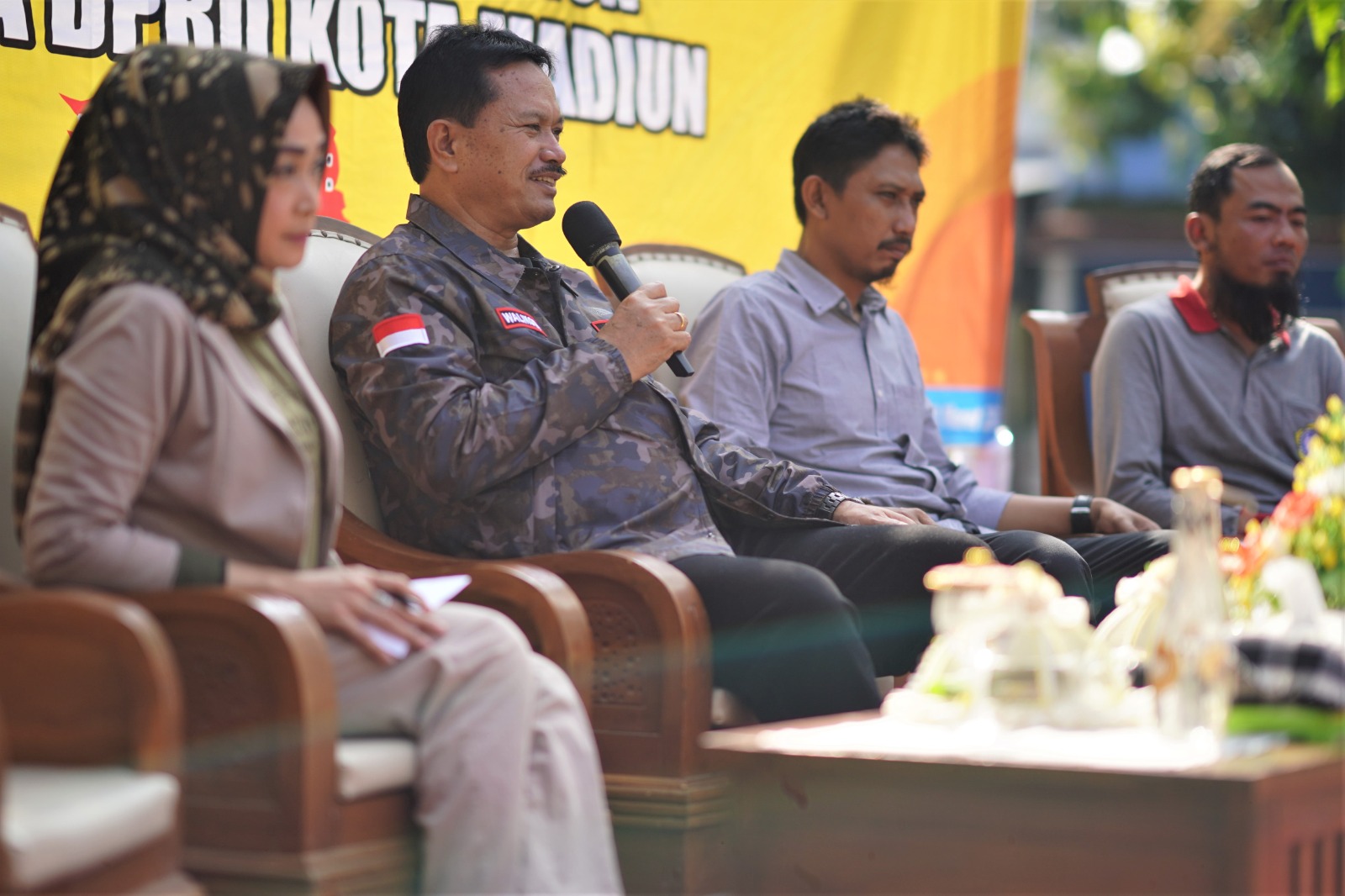 Bertemu Warga di Kecamatan Manguharjo, Wali Kota: Kalau Ada Kesulitan Lapor ke Saya