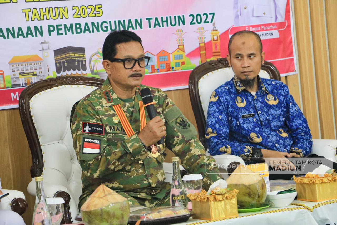 Serap Aspirasi Warga, Wali Kota Madiun Hadiri Musrenbang di Kuncen dan Mojorejo