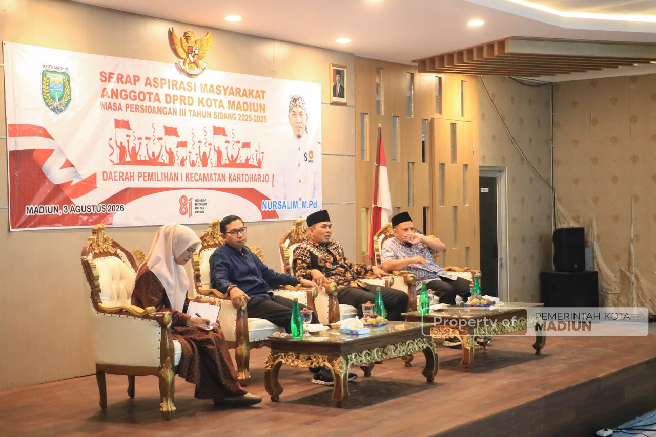 Reses DPRD, Plt Wali Kota Paparkan Arah Pembangunan Kota Madiun, SDM Unggul hingga Zero Waste Jadi Prioritas